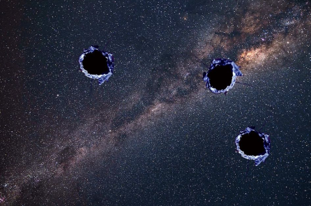 Thứ gì đó khổng lồ đã tạo ra lỗ thủng trong Dải Ngân Hà