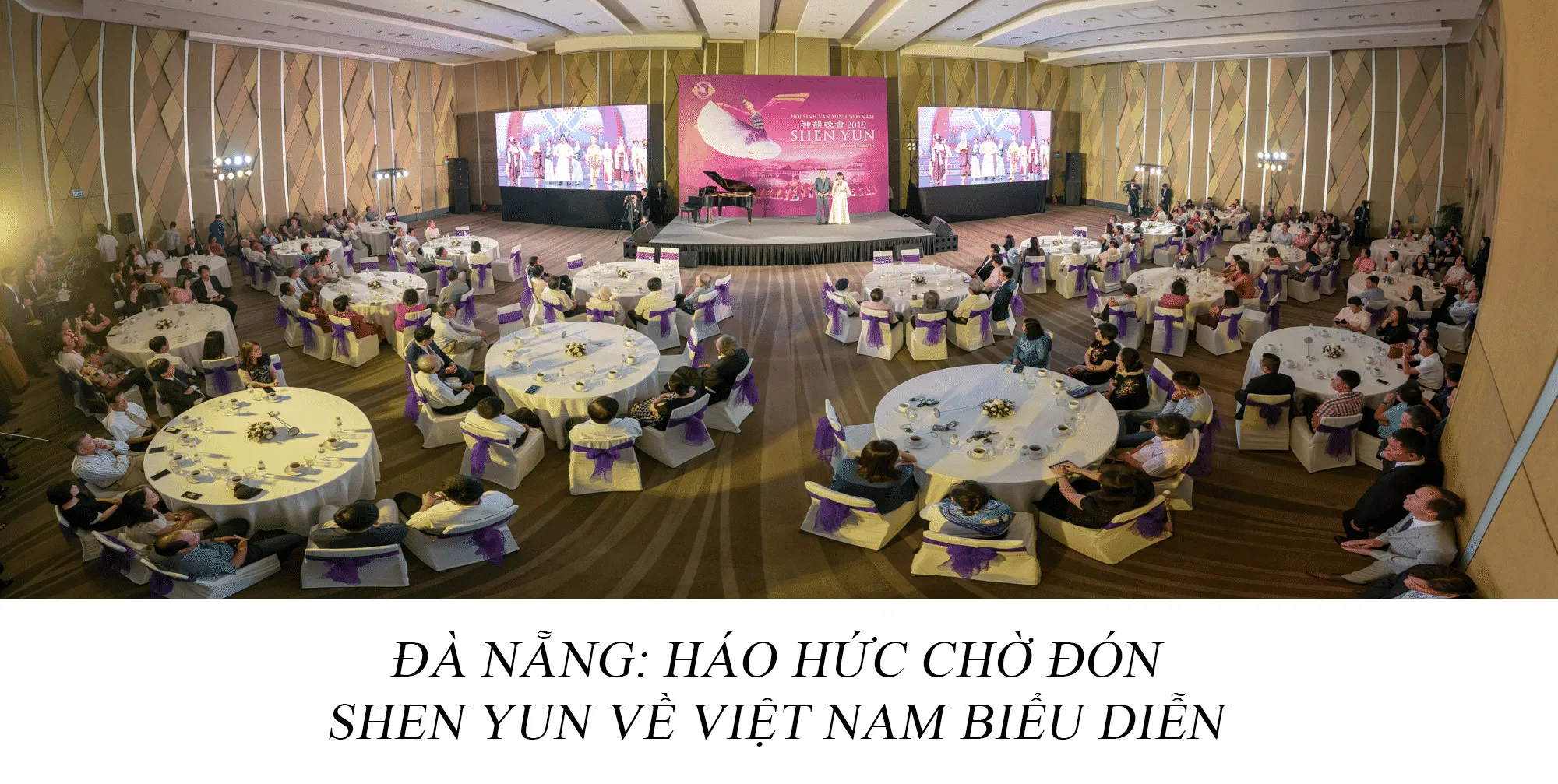 tiệc trà giới thiệu Shen Yun