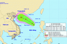 Biển Đông xuất hiện vùng áp thấp