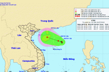 Biển Đông xuất hiện vùng áp thấp