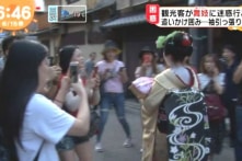 Truyền thông Nhật phê bình du khách TQ ‘quấy rối’ Geisha