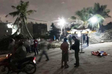 Hai bé trai bị giật tử vong do rò điện từ công trình