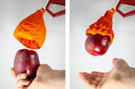 Bàn tay robot Origami có thể nắm vật nặng hơn nó 100 lần