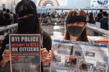 Truyền thông Đại Lục đẩy mạnh vu khống kết tội người biểu tình