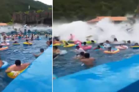 Trung Quốc: Hồ bơi tạo “sóng thần” làm 44 người bị thương