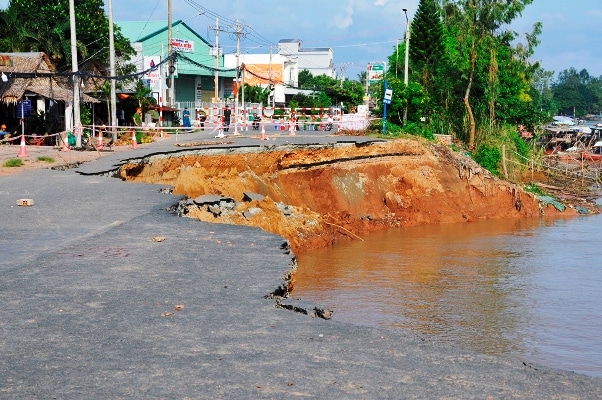 quốc lộ 91 sạt lở