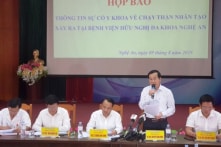 Nghệ An: 10 bệnh nhân sốc khi chạy thận là do hệ thống dẫn nước nhiễm khuẩn