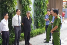 Thực nghiệm hiện trường lần 2: Ông Phiến xuất hiện, bà Quy vắng mặt