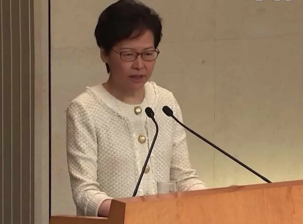 Lâm Trịnh Nguyệt Nga, Carrie Lam