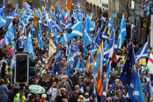 Hàng nghìn người dân Scotland tuần hành kêu gọi độc lập khỏi Anh Quốc