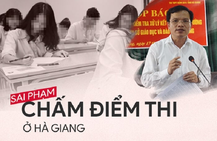 nâng điểm ở Hà Giang, gian lận thi cử