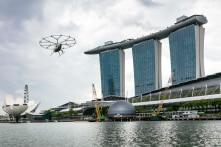 Taxi bay Volocopter thử nghiệm tại vịnh Singapore (video)