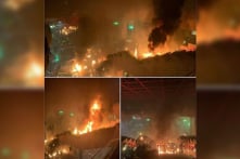 Sáng 18/11: Xung đột lại xảy ra, Đại học Bách khoa Hồng Kông như biển lửa