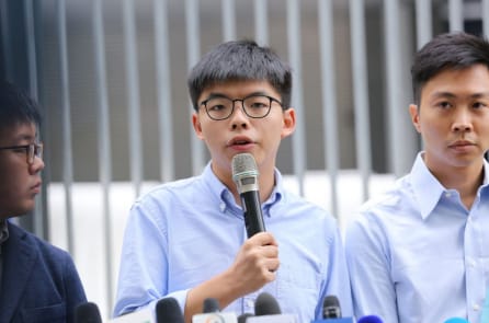 Hoàng Chi Phong thúc giục Đức dừng huấn luyện quân đội Trung Quốc
