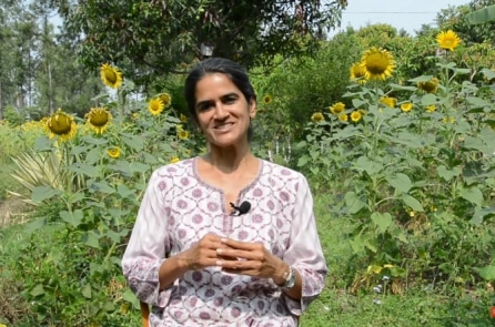 Người phụ nữ Ấn Độ từ bỏ cuộc sống thành thị để gây dựng trang trại hữu cơ