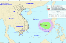 Áp thấp nhiệt đới trên biển Đông có khả năng mạnh thành bão