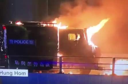 Hồng Kông ngày 17/11: Chiến trường tại đại học Bách Khoa (video)