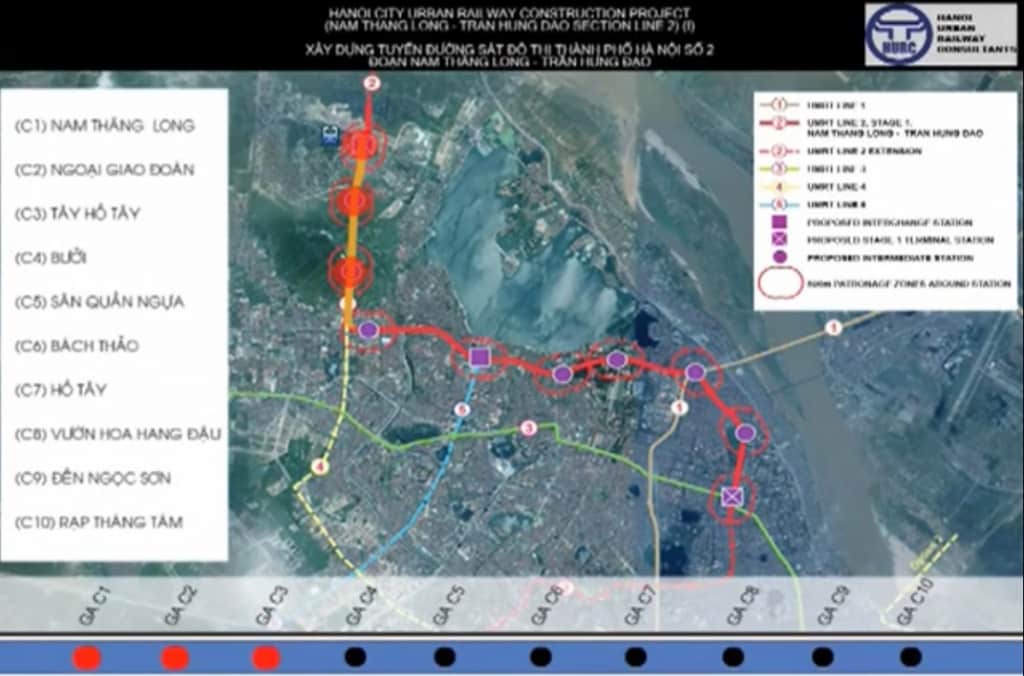 Dự án đường sắt đô thị TP Hà Nội