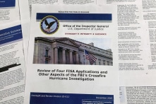 Báo cáo FISA kết luận FBI mắc nhiều lỗi ‘đáng kể’, nhưng không định kiến Trump