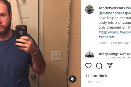 Ảnh: Sự khác biệt của chàng trai sau 3 năm không uống rượu