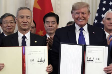 TT Trump ký thỏa thuận thương mại với Trung Quốc sửa lại ‘sai sót quá khứ’