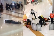 Hồng Kông: Video người đàn ông ngã xuống nôn ra máu