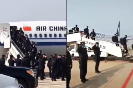 TQ điều động lượng lớn cảnh sát tới chi viện Vũ Hán?