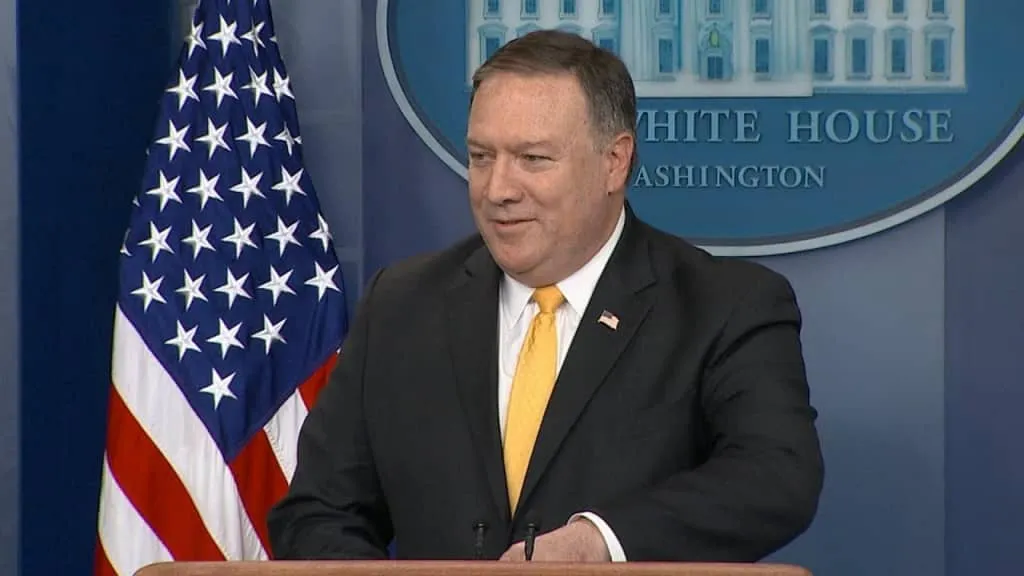 Ngoại trưởng Mỹ Mike Pompeo