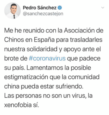 Thủ tướng Pedro Sánchez