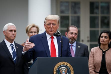 TT Trump tuyên bố tình trạng khẩn cấp quốc gia do đại dịch virus corona