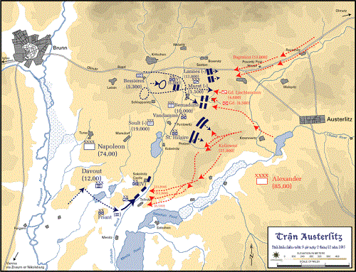 Trận Austerlitz nổi tiếng: Napoleon đánh bại liên minh Nga - Áo (P2)