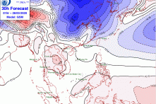 Không khí lạnh về, Hà Nội có thể có mưa đá trong đêm nay