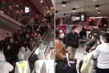 Người Hoa ùn ùn về nước vì nghe tin đồn các nước mất kiểm soát