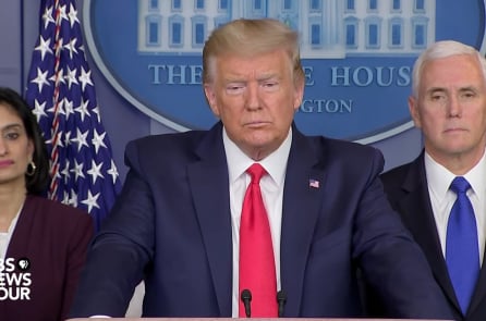 TT Trump muốn sớm khởi động lại nền kinh tế trong đại dịch