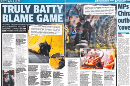 Daily Telegraph bút chiến với Lãnh sự quán Trung Quốc về dịch COVID-19