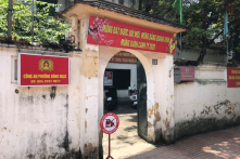 Hà Nội: Trụ sở công an phường Đông Ngạc kết thúc cách ly y tế