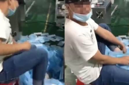 Bức màn đen của các xưởng khẩu trang Trung Quốc