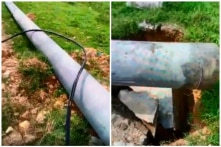 Vụ cột điện đè chết nam công nhân: Dùng tay cào nhẹ, bê tông đã vỡ vụn