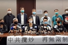 Phe dân chủ Hồng Kông lên tiếng phản đối “Luật An ninh Quốc gia”