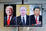 Donald Trump, Putin, Tập Cận Bình