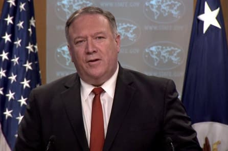 Pompeo: Mỹ phản ứng với biểu tình Floyd ‘khác cơ bản” chế độ độc tài