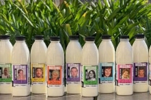 Úc in ảnh người bị mất tích lên những chai sữa ở siêu thị