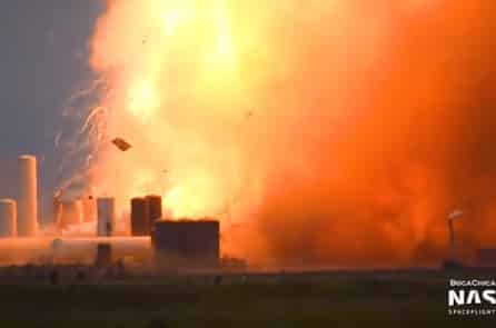 Video: Nguyên mẫu Starship của SpaceX bỗng nổ tung khi đang thử nghiệm
