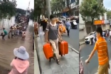 Người dân 5 thành phố ven sông của tỉnh An Huy di tản tránh lũ