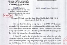 Bệnh viện K: Dừng thăm người bệnh, tầm soát triệu chứng sốt, ho, khó thở…