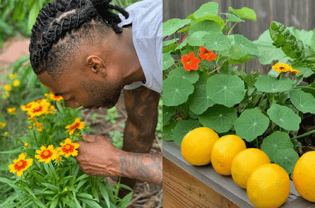 “Làm vườn giúp tôi cảm nhận được sự kết nối với Trái Đất và thiên nhiên”