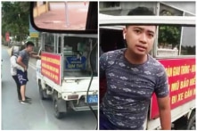 Cảnh cáo công an phường mặc quần đùi đi thu hàng rong, giằng co với dân