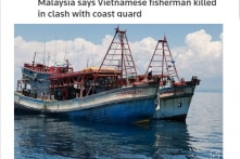 Một ngư dân Việt Nam bị Malaysia bắn chết trên biển trong tối 16/8