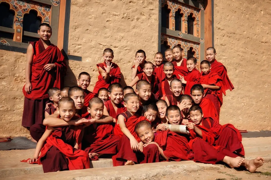 Bhutanese Monks