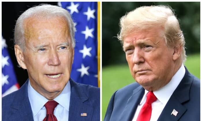 Biden and Trump image